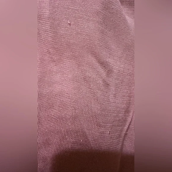 bebe spaghetti strap Pink Sequin Cami Top L - Picture 5 of 5